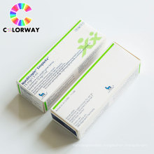 Custom pharmaceutical Printing 2ml/5ml/10ml Vial box packaging with braille